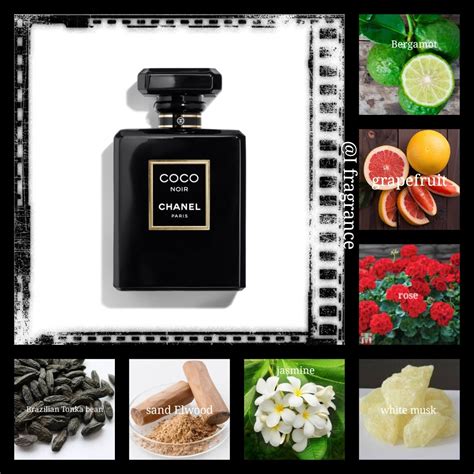 coco chanel noir perfume notes